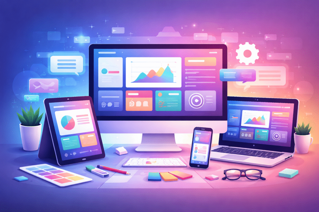 UX/UI Optimization for Interactive Digital Environments